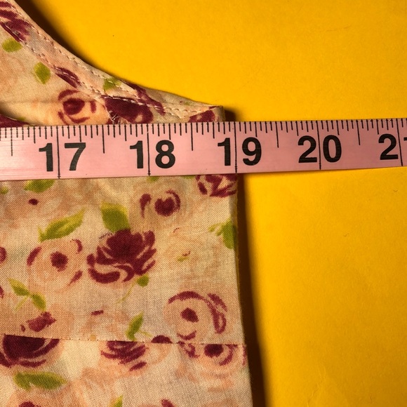 🟠 VASIA 🟠 (Anthro) floral sleeveless top - Picture 9 of 9